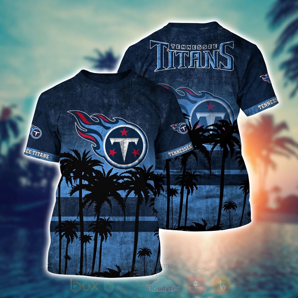 NFL Tennessee Titans Hawaiian Shirt Short 1