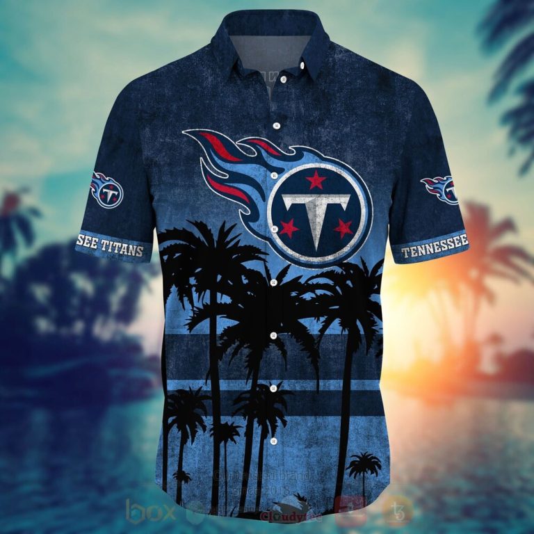 NFL Tennessee Titans Hawaiian Shirt Short 1 2