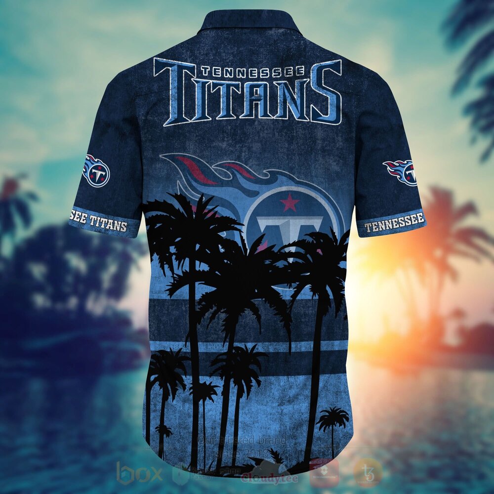 NFL Tennessee Titans Hawaiian Shirt Short 1 2 3