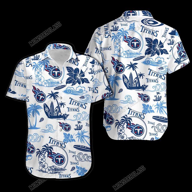NFL Tennessee Titans Island Hawaiian Shirt Short