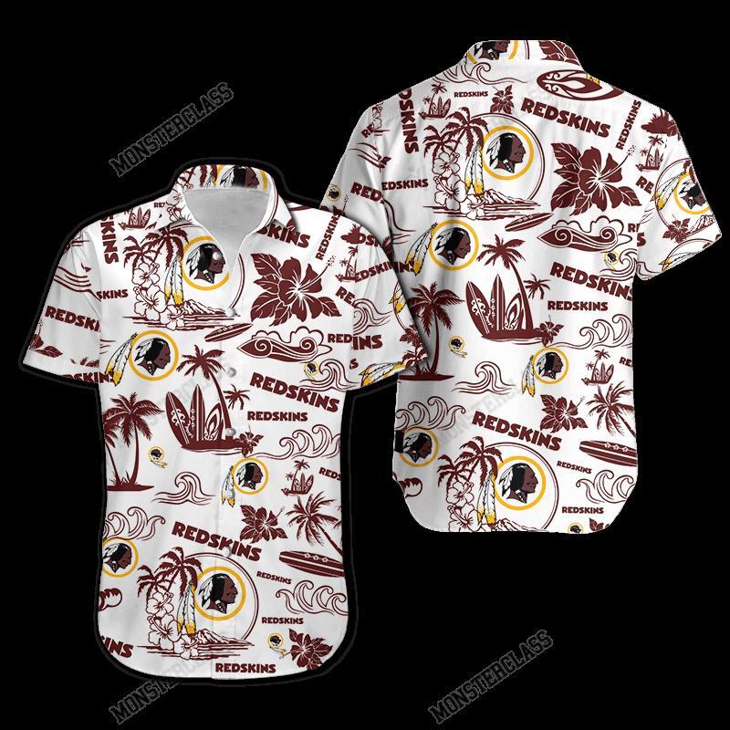 NFL Washington Football Team Island Hawaiian Shirt Short