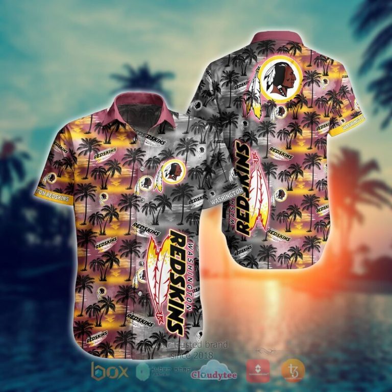 NFL Washington Redskins Coconut Hawaiian shirt Short