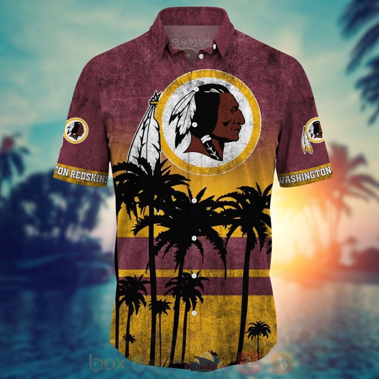 NFL Washington Redskins Hawaiian Shirt Short 1 2