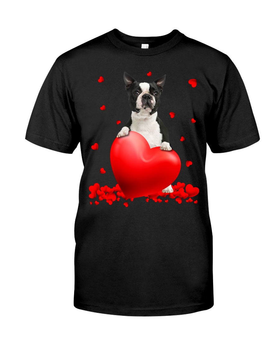 OGgq6q8F Black Boston Terrier Valentine Hearts shirt hoodie 1