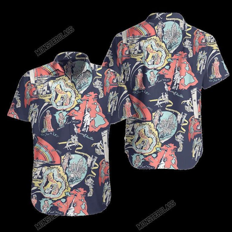 Patrick Swayze Ghost Hawaiian Shirt Short