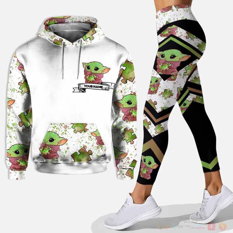 Personalize Baby Yoda Be You The World Will Adjust 3d hoodie legging