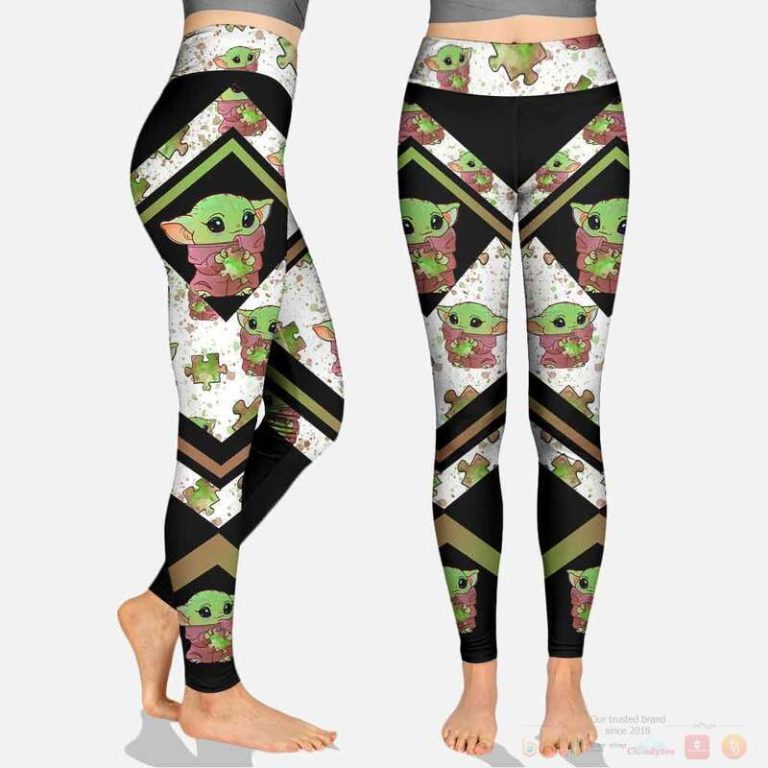 Personalize Baby Yoda Be You The World Will Adjust 3d hoodie legging 1 2