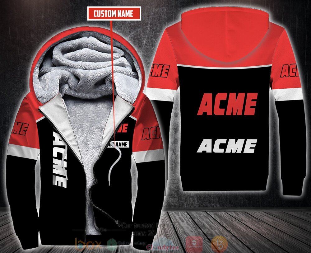 Personalized Acme Markets 3D Fleece Hoodie Hoodie