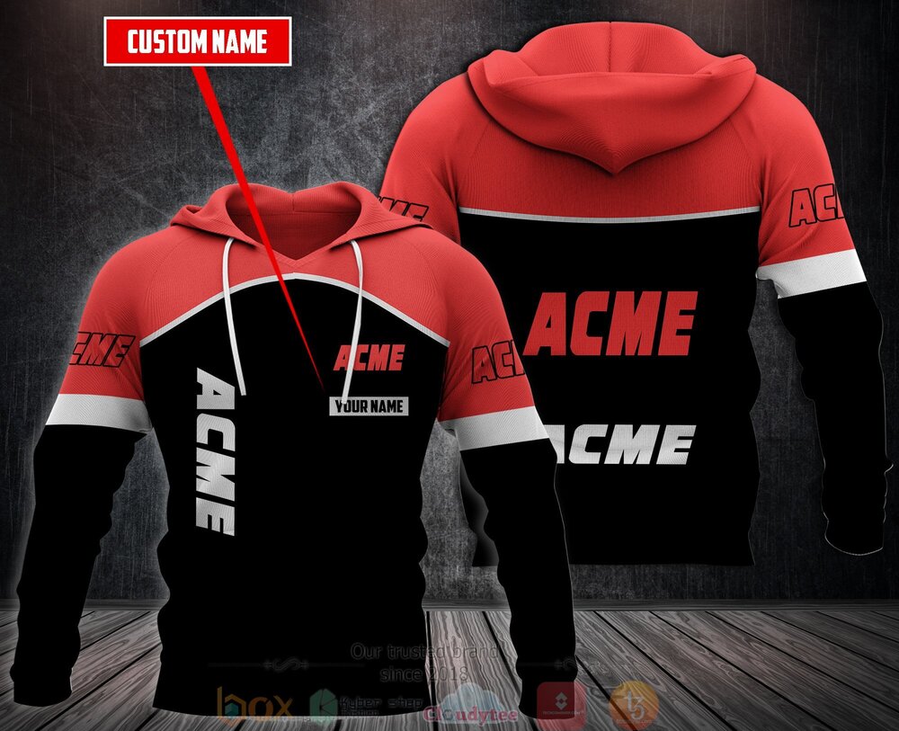 Personalized Acme Markets 3D Fleece Hoodie Hoodie 1