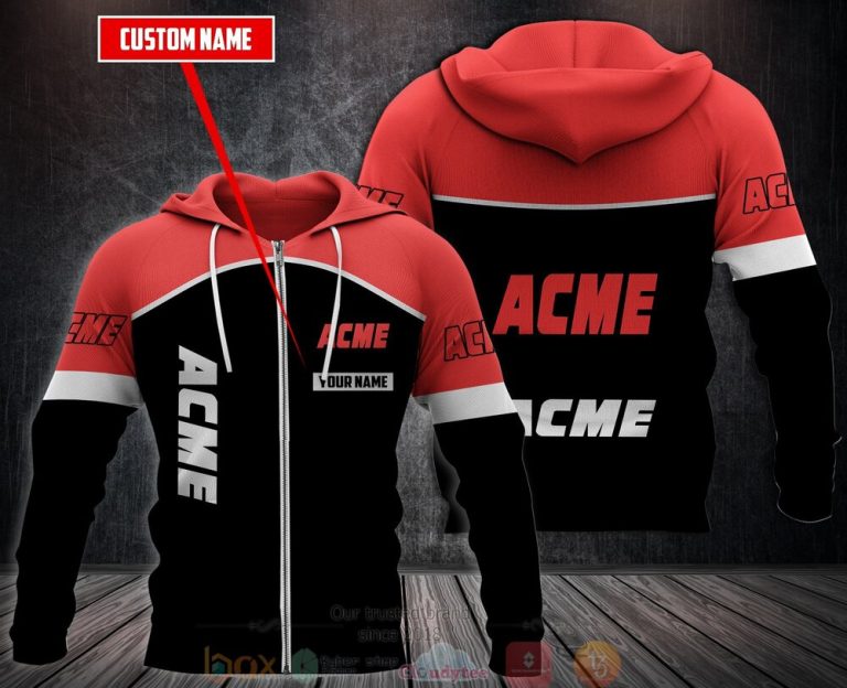 Personalized Acme Markets 3D Fleece Hoodie Hoodie 1 2