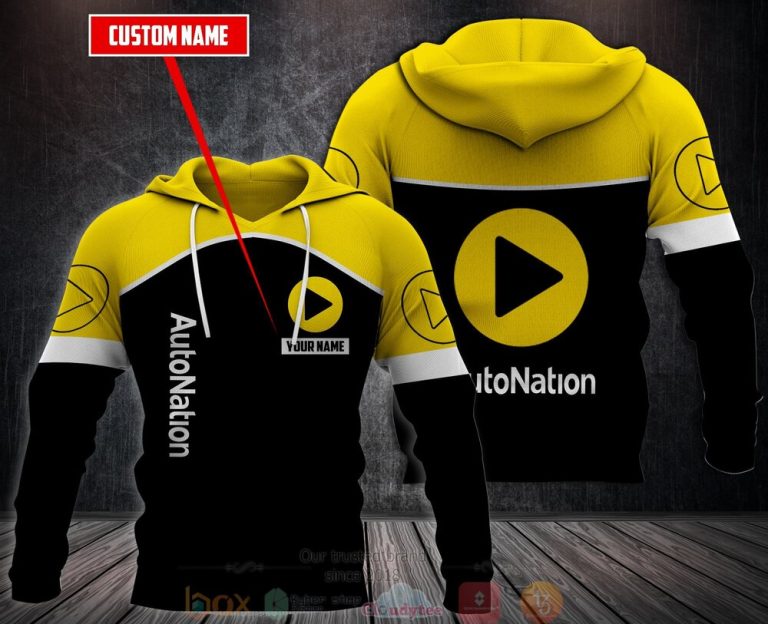 Personalized Autonation 3D Fleece Hoodie Hoodie 1