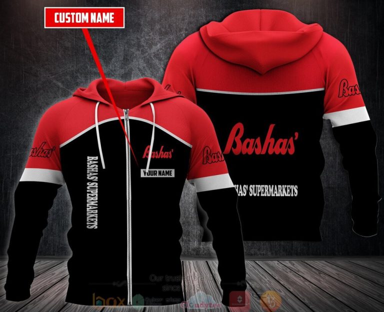 Personalized Bashas Supermarkets 3D Fleece Hoodie Hoodie 1 2