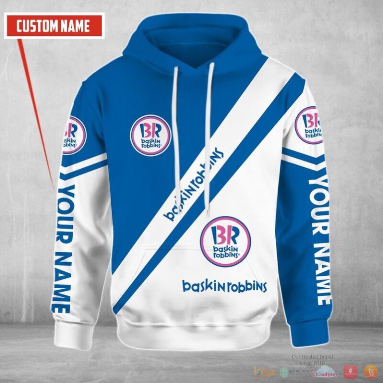 Personalized Baskin Robbins 3D Hoodie Sweatpants