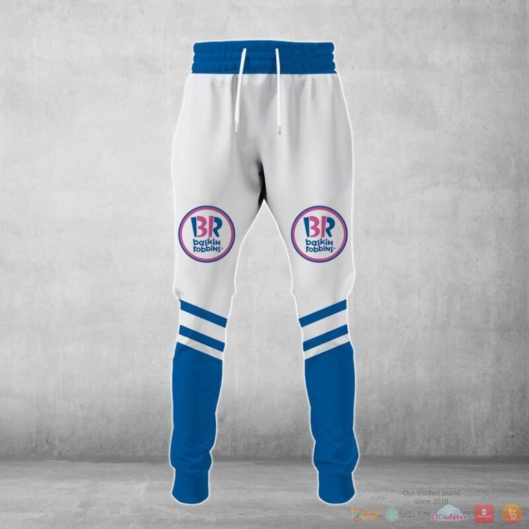 Personalized Baskin Robbins 3D Hoodie Sweatpants 1