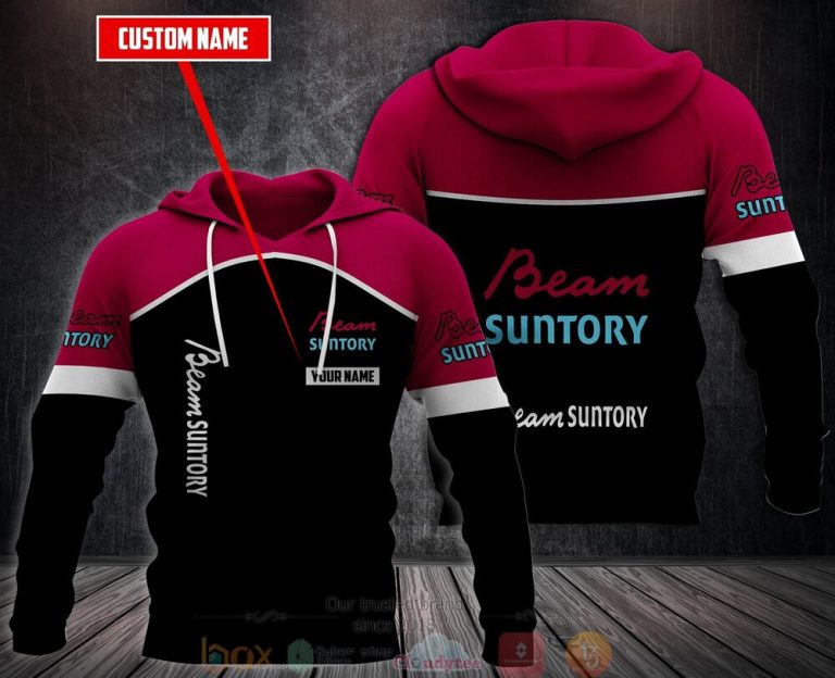 Personalized Beam Suntory 3D Fleece Hoodie Hoodie 1