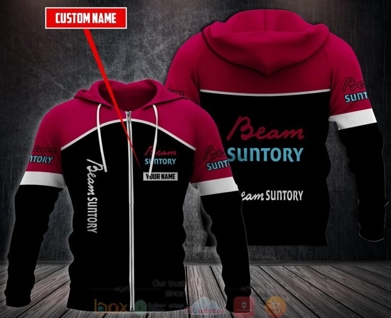 Personalized Beam Suntory 3D Fleece Hoodie Hoodie 1 2