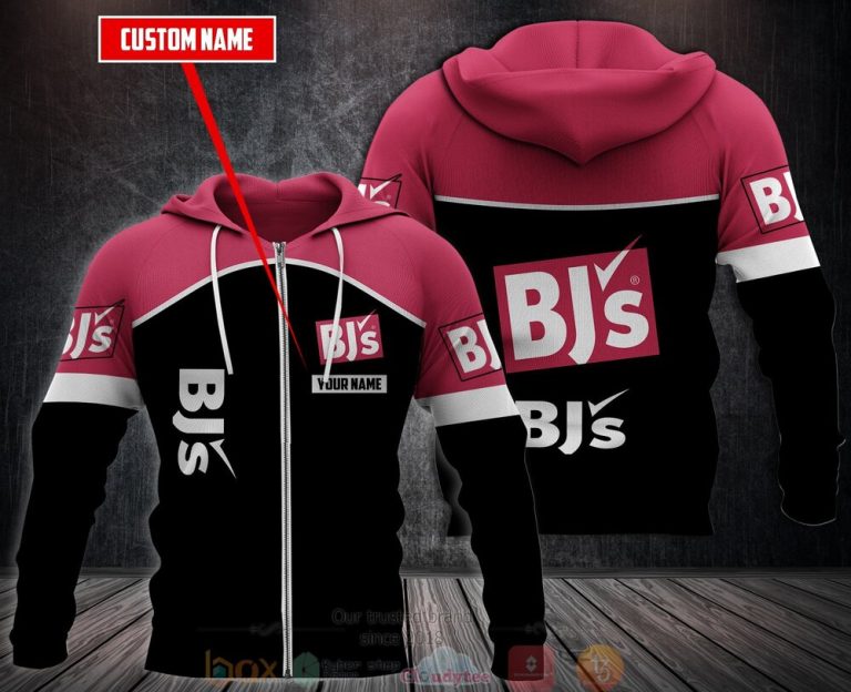 Personalized BjS Wholesale Club 3D Fleece Hoodie Hoodie 1 2