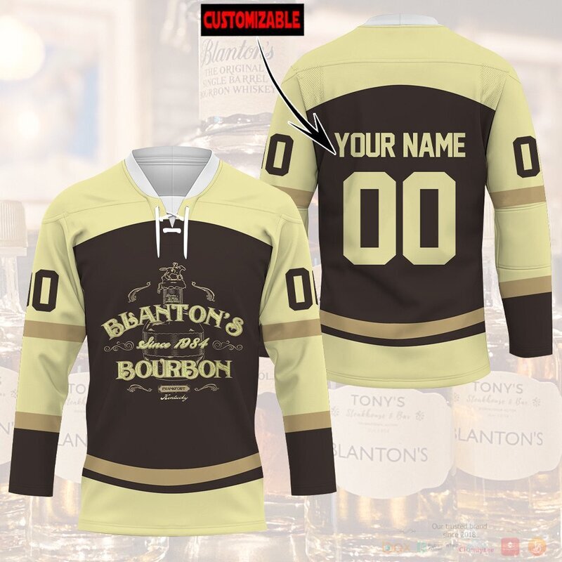 Personalized Blantons Bourbon Hockey Jersey