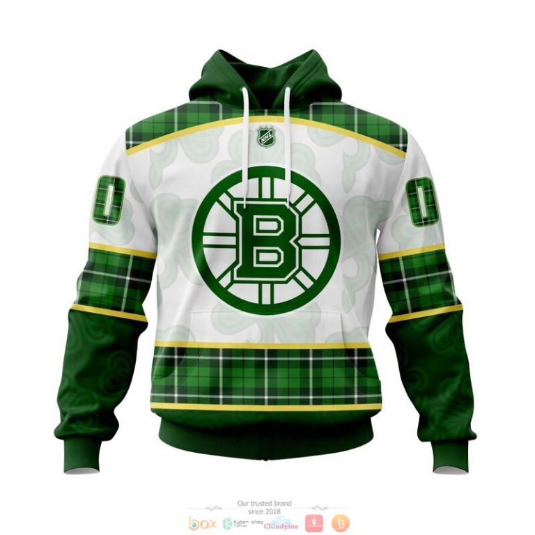 Personalized Boston Bruins NHL St Patrick Days 3d shirt hoodie