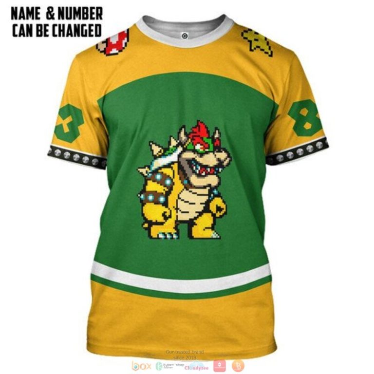 Personalized Bowser custom 3d shirt hoodie 1 2