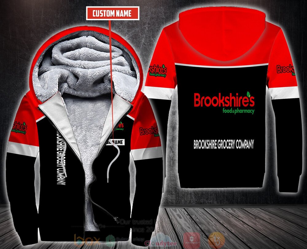 Personalized Brookshire Grocery Company 3D Fleece Hoodie Hoodie