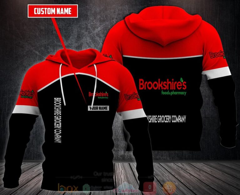 Personalized Brookshire Grocery Company 3D Fleece Hoodie Hoodie 1