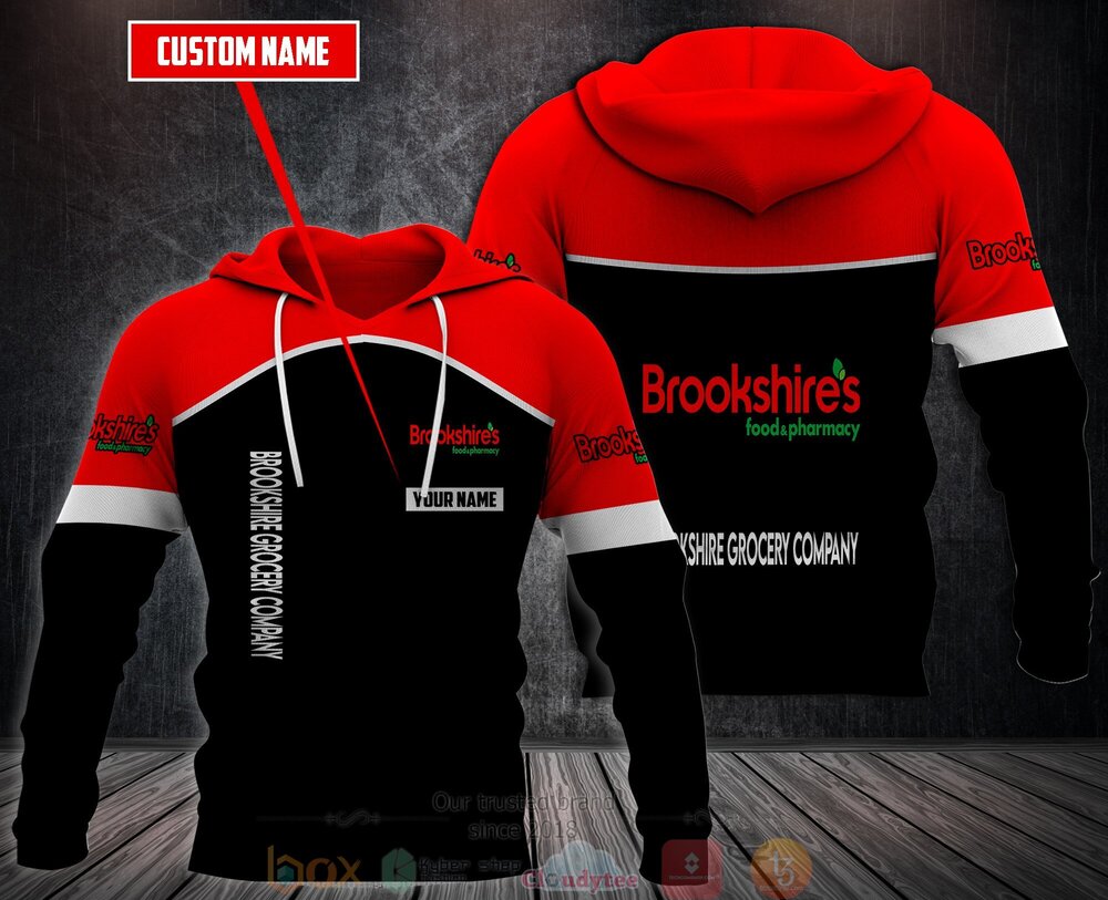 Personalized Brookshire Grocery Company 3D Fleece Hoodie Hoodie 1