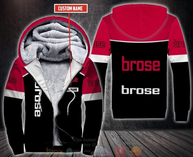 Personalized Brose Fahrzeugteile 3D Fleece Hoodie Hoodie