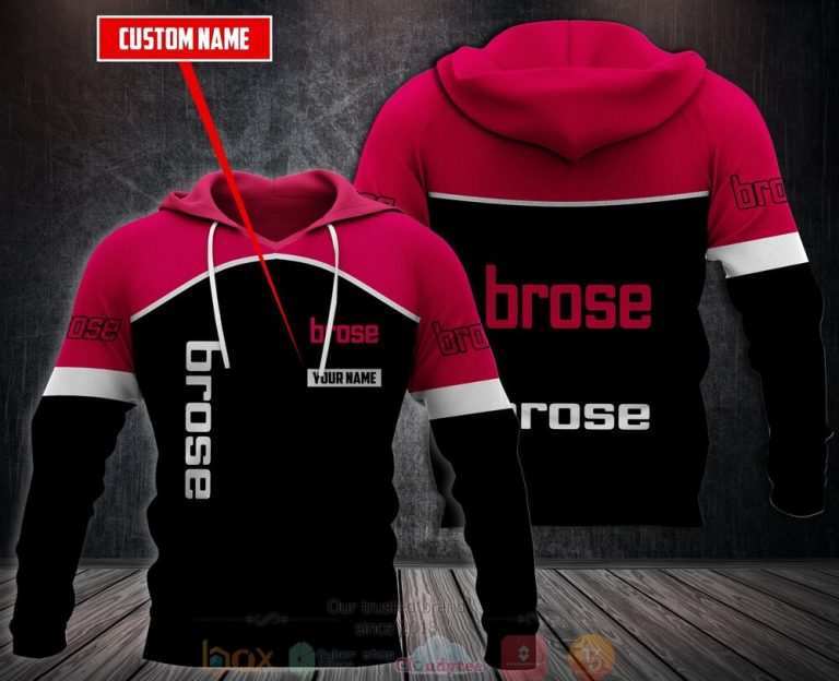 Personalized Brose Fahrzeugteile 3D Fleece Hoodie Hoodie 1