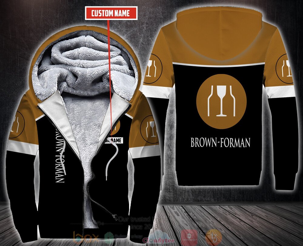 Personalized Brown Forman Corporation 3D Fleece Hoodie Hoodie