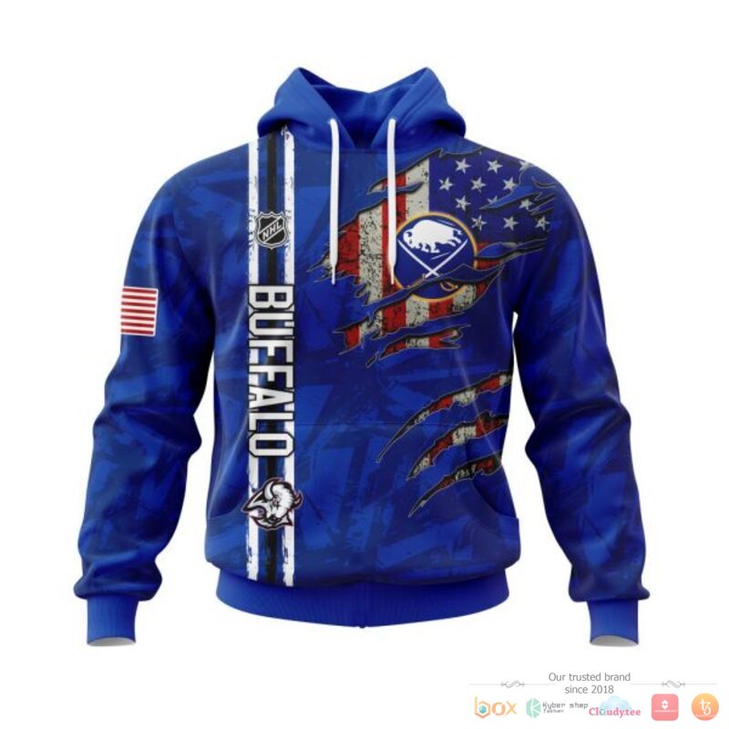Personalized Buffalo Sabres With American Flag 3d shirt hoodie