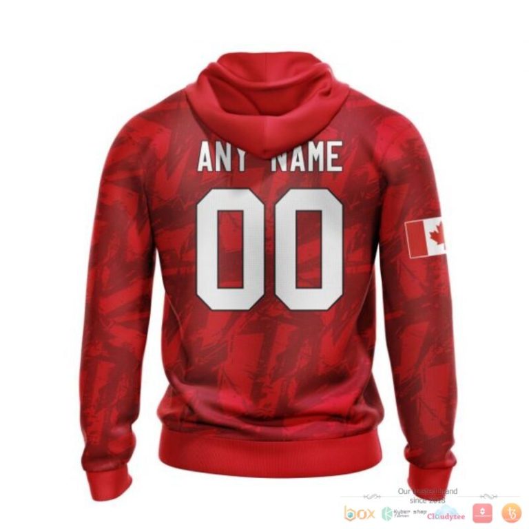 Personalized Calgary Flames With Canada Flag 3d shirt hoodie 1 2