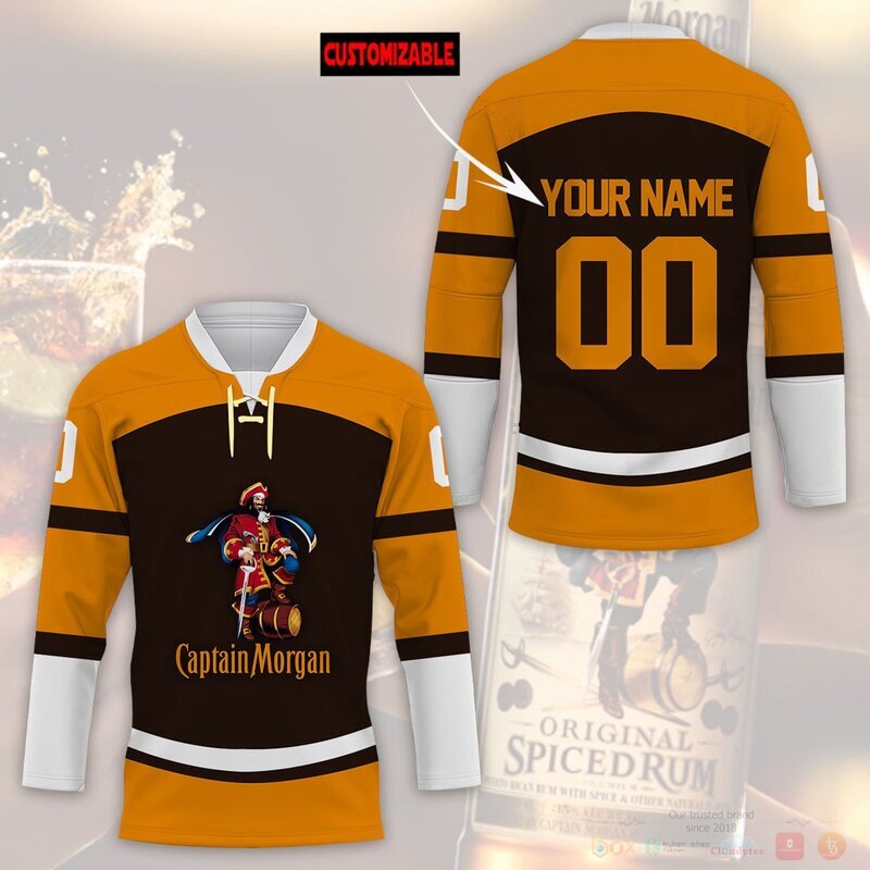 Personalized Captain Morgan Hockey Jersey