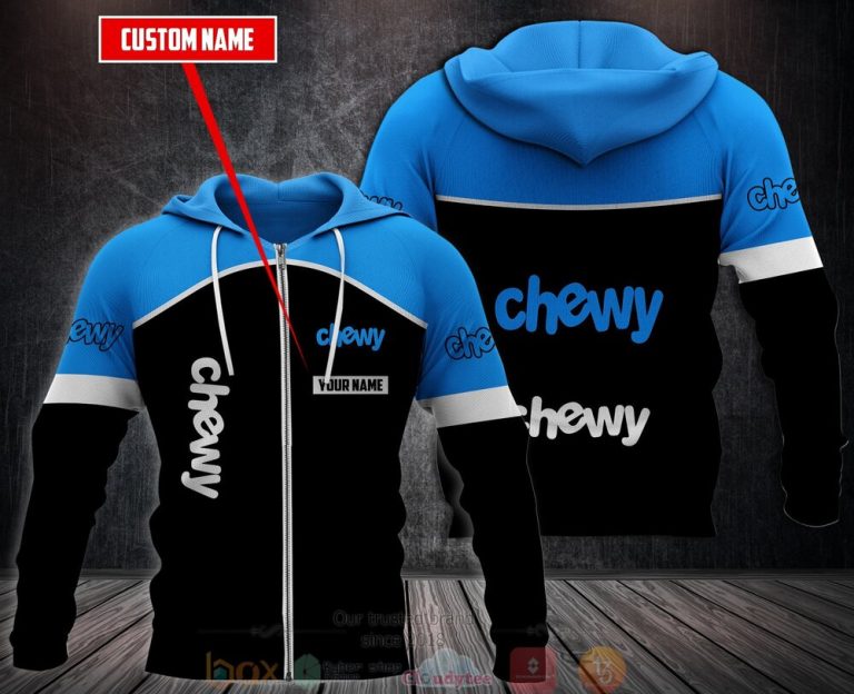 Personalized Chewy 3D Fleece Hoodie Hoodie 1 2