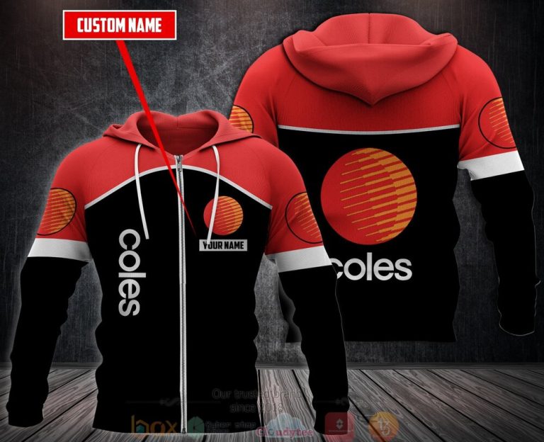 Personalized Coles 3D Fleece Hoodie Hoodie 1 2