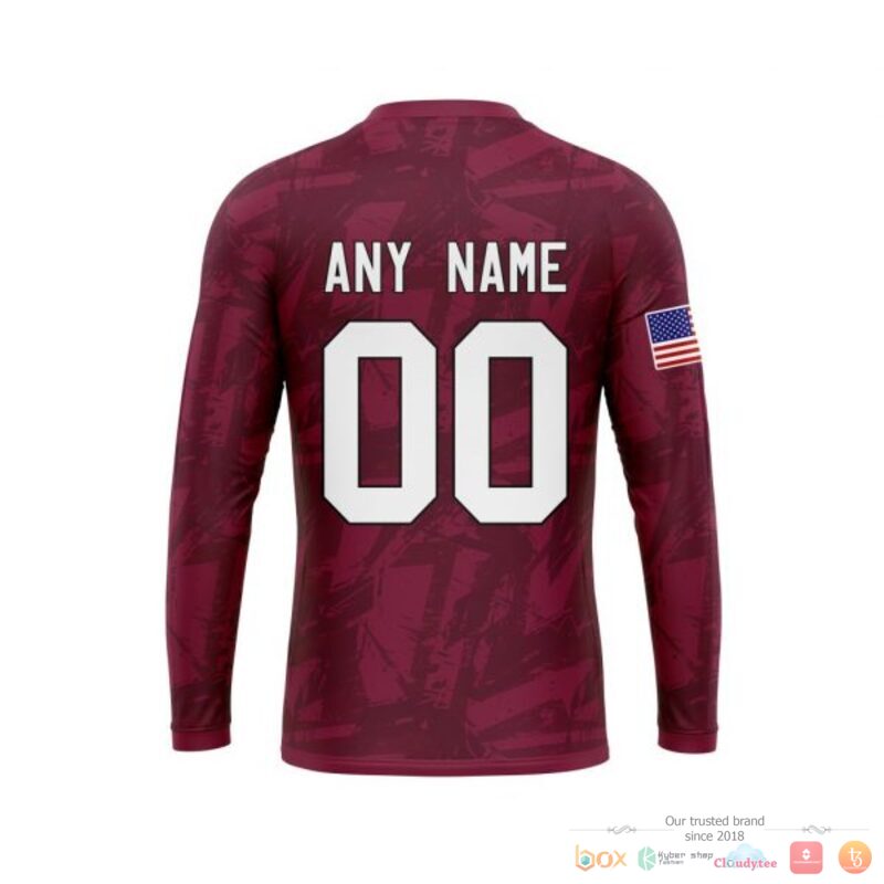 Personalized Colorado Avalanche With American Flag 3d shirt hoodie 1 2 3 4