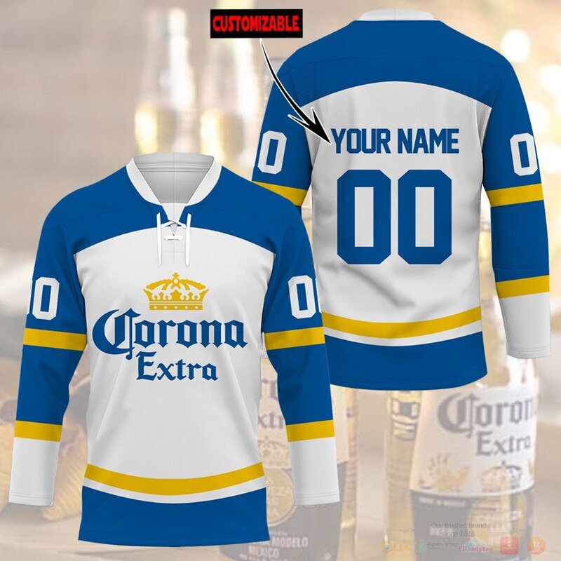 Personalized Corona Extra Hockey Jersey