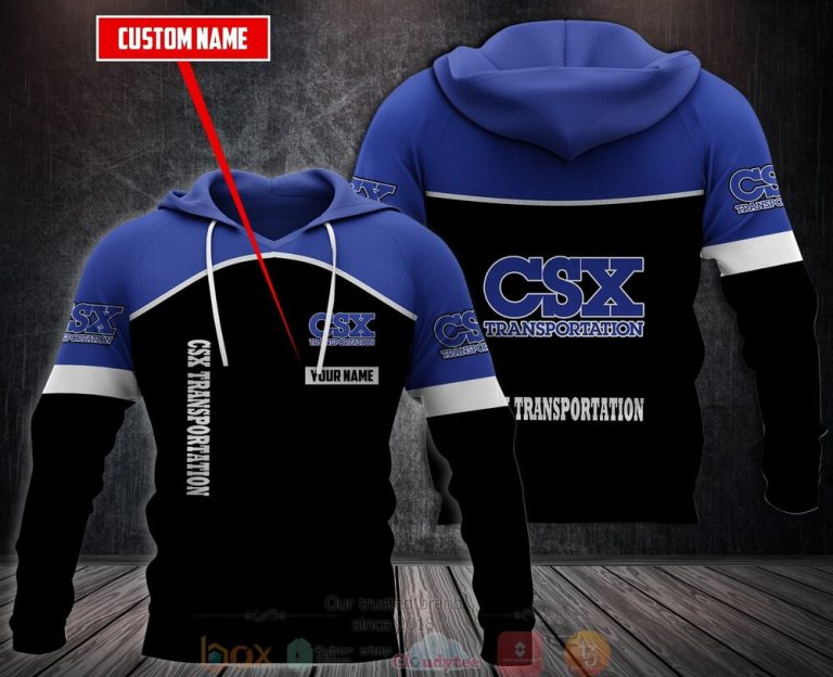 Personalized Csx Transportation 3D Fleece Hoodie Hoodie 1