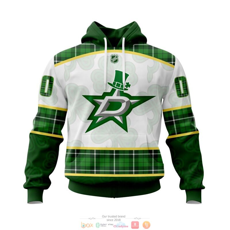 Personalized Dallas Stars NHL St Patrick Days 3d shirt hoodie