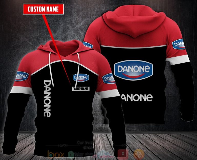 Personalized Danone 3D Fleece Hoodie Hoodie 1