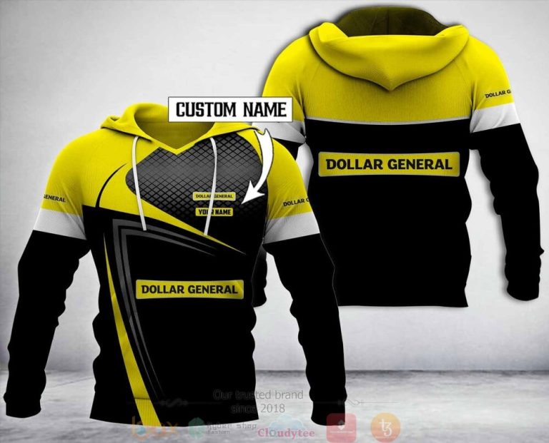 Personalized Dollar General 3D Hoodie Zip Hoodie