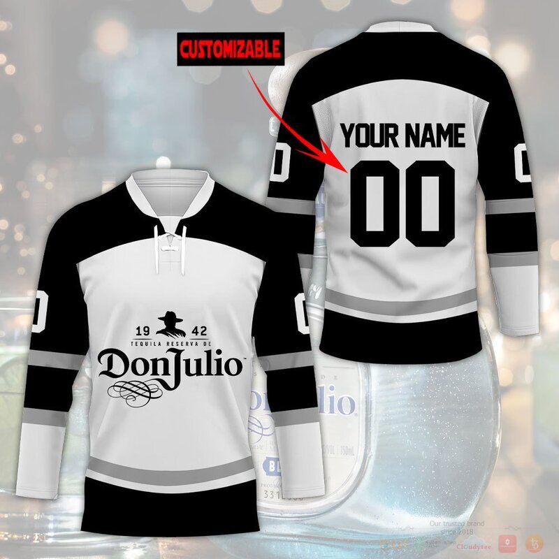 Personalized Don Julio Tequila Hockey Jersey