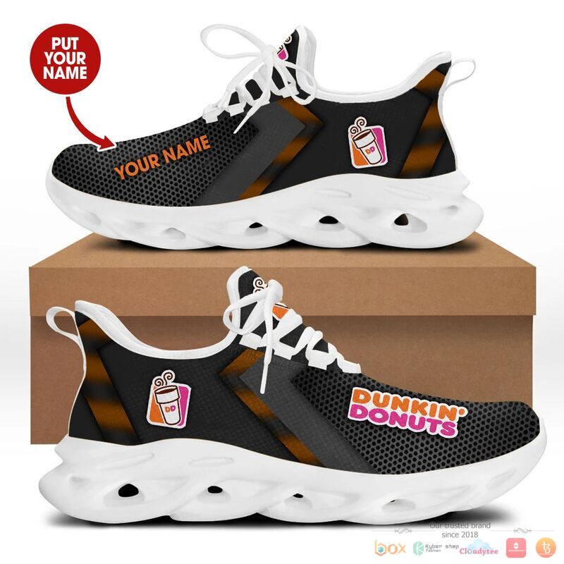Personalized Dunkin Donuts Clunky Max Soul Shoes 1