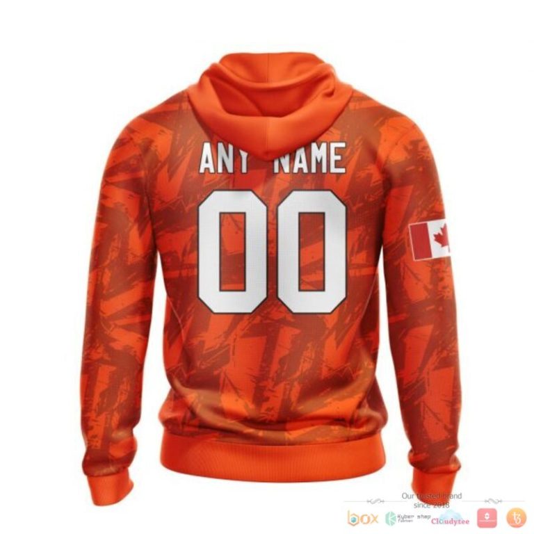 Personalized Edmonton Oilers With Canada Flag 3d shirt hoodie 1 2