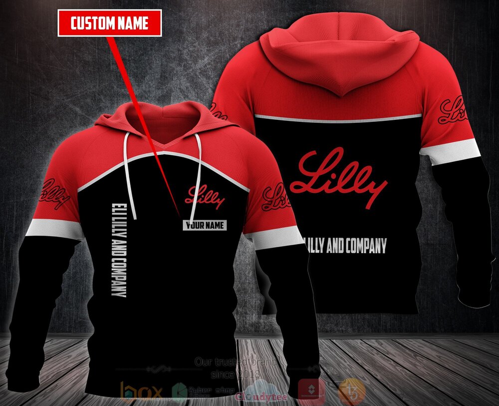 Personalized Eli Lilly And Company 3D Fleece Hoodie Hoodie 1