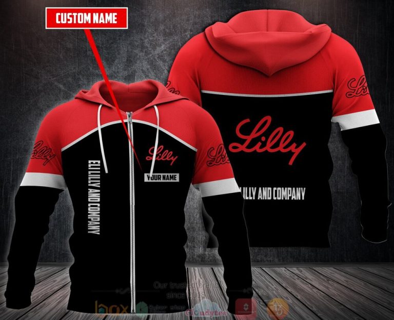 Personalized Eli Lilly And Company 3D Fleece Hoodie Hoodie 1 2