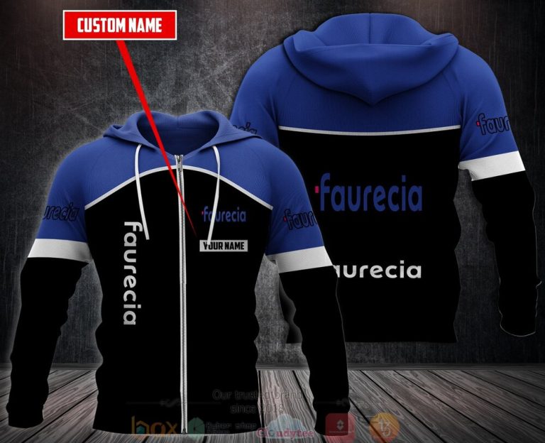 Personalized Faurecia 3D Fleece Hoodie Hoodie 1 2