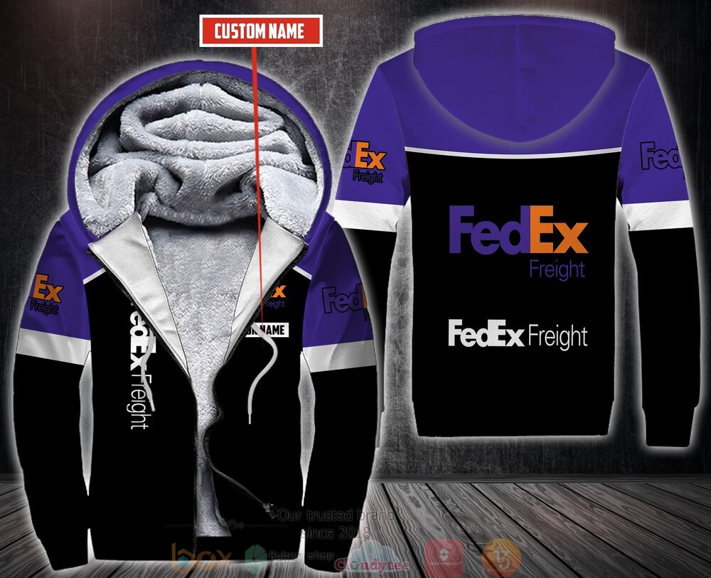 Personalized Fedex Freight 3D Fleece Hoodie Hoodie