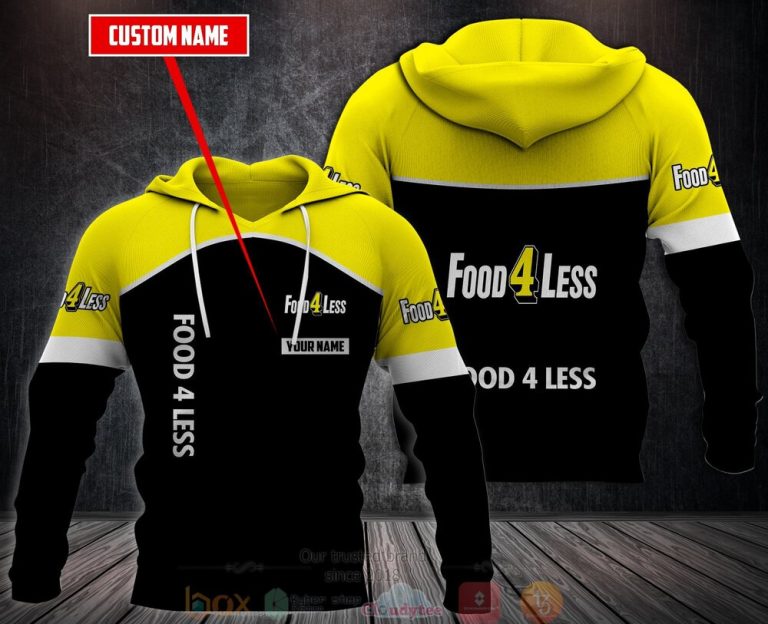 Personalized Food Less 3D Fleece Hoodie Hoodie 1