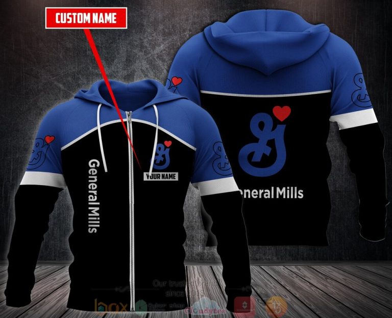 Personalized General Mills 3D Fleece Hoodie Hoodie 1 2